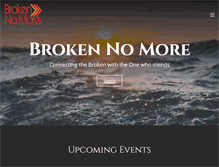 Tablet Screenshot of brokennomore.com